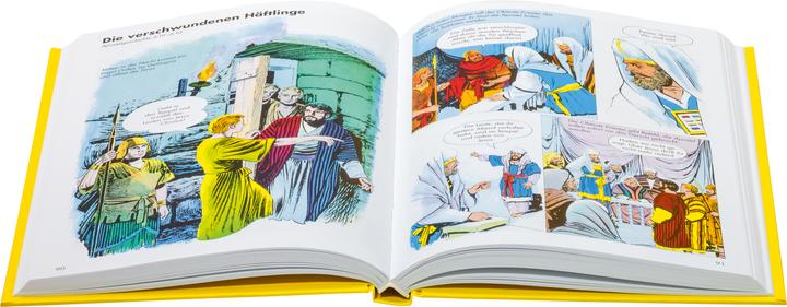 Produktbild Comic-Reihe „Die Bibel im Bild“. 50 Jahre-Jubiläumsausgabe. Kinderbuch-Klassiker ab 8 Jahren mit (Deutsch, Andr le Blanc, 2024)