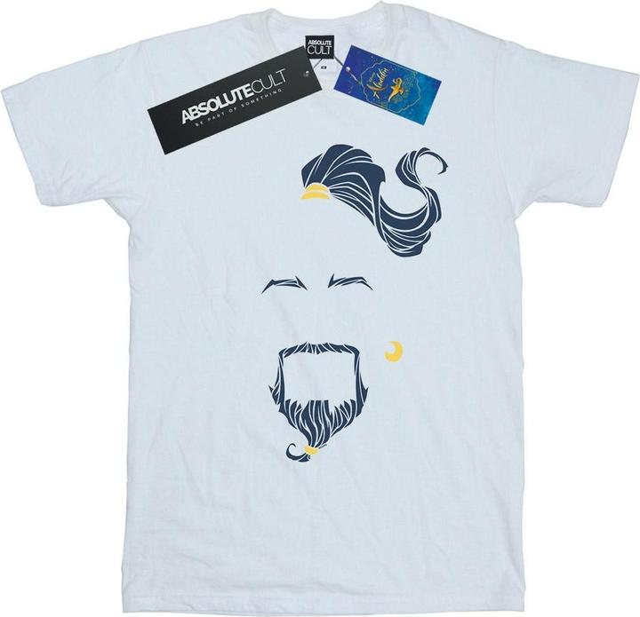 Disney Aladdin Movie Genie Blue Face TShirt (M)