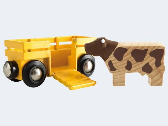 Produktbild Brio Tierwagen mit Kuh