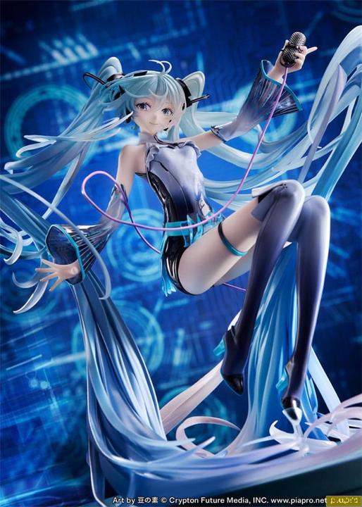 Actual product image Max Factory Hatsune Miku statuette PVC 1/7 Techno-Magic Ver. 25 cm