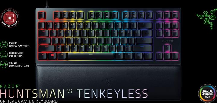 Produktbild Razer Huntsman V2 Tenkeyless (CH, Kabelgebunden)