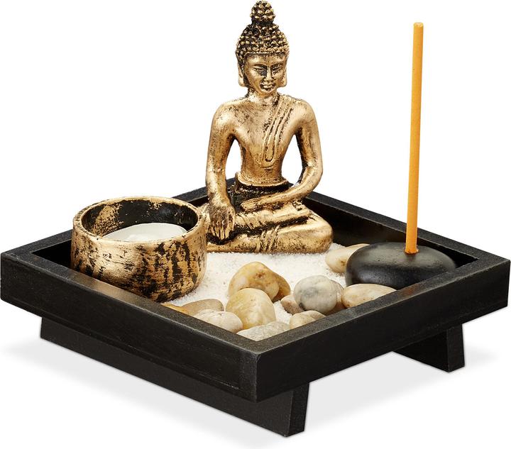 Immagine prodotto Relaxdays Giardino Zen da Tavolo, Buddha