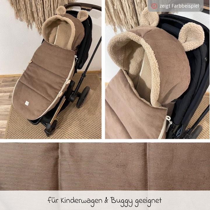 Actual product image Kaiser Fusssäcke für Kinderwagen & Buggys Fleece-Fusssack Hau Kea für Kinderwagen &