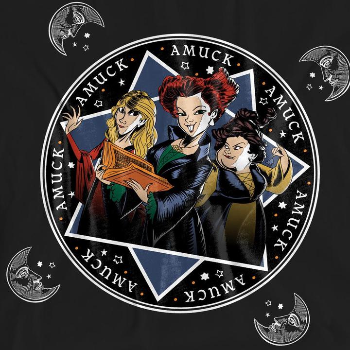 Actual product image Universal Textiles Unisex Adult Amuck, Amuck, Amuck Sanderson Sisters T-Shirt (XXL)