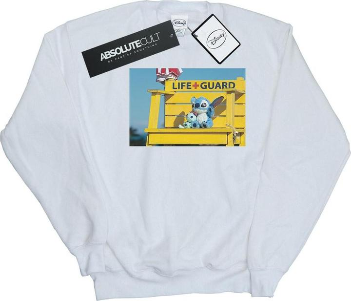 Actual product image Disney Boys Lilo And Stitch Life Guard Sweatshirt (128)