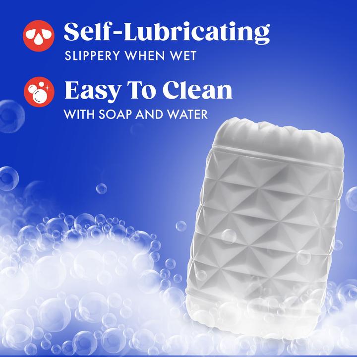 Image du produit Blush Rize Reakt - Masturbateur masculin auto-lubrifiant à poche, fabriqué avec Ultra Soft X5® Plus
