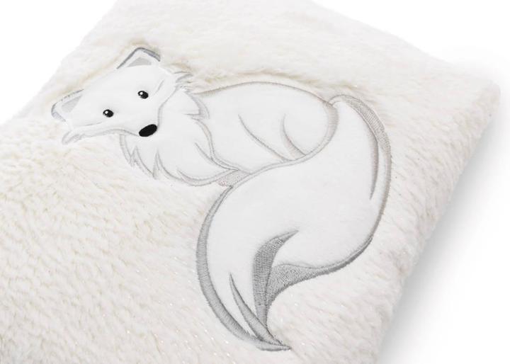 Productafbeelding NICI 61305 Kussen poolvos Vanja 25x30cm GROEN (25 x 30 cm)