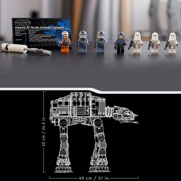 Immagine prodotto LEGO AT-AT (75313, LEGO Star Wars, Set LEGO rari)