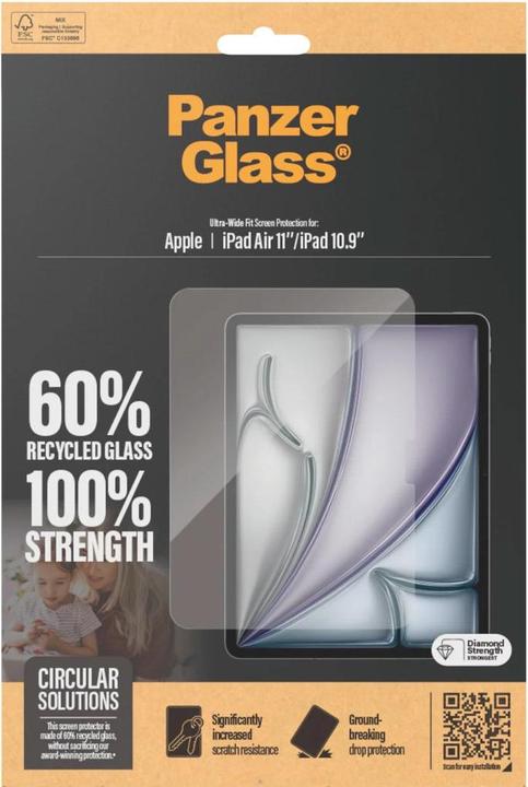 Produktbild PanzerGlass Privacy Screen Protector (1 Stück, IPad 10.9", iPad Air)