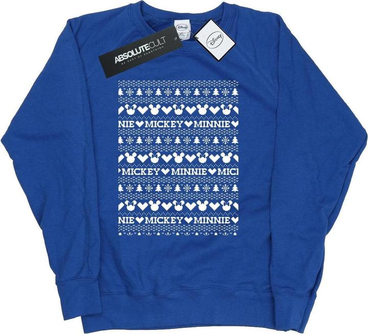 Produktbild Disney Mickey And Minnie Christmas Fair Isle Sweatshirt (S)