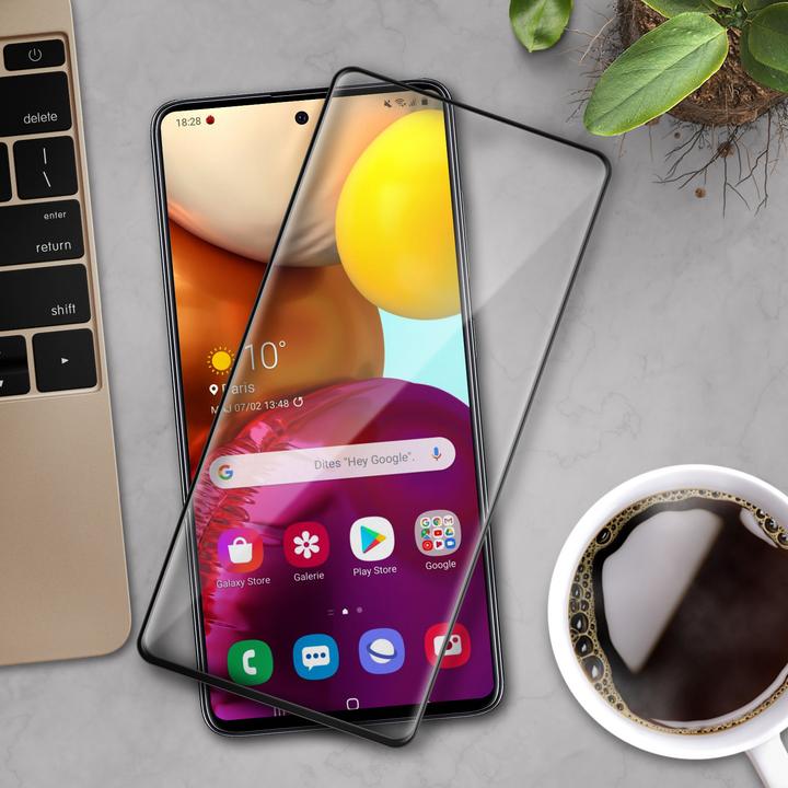 Actual product image Avizar Display protection film, case friendly protection (1 Piece, Samsung Galaxy A71)