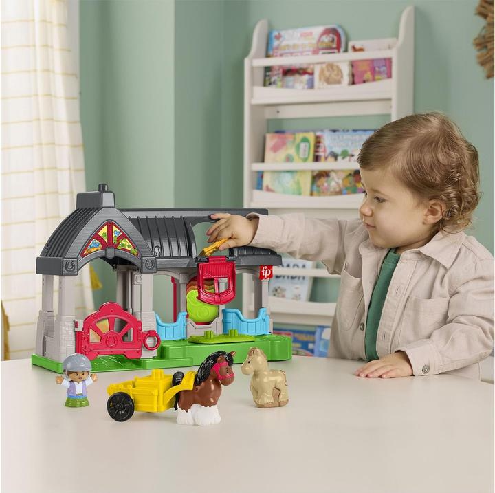 Productafbeelding Fisher-Price Little People Stal Speelset