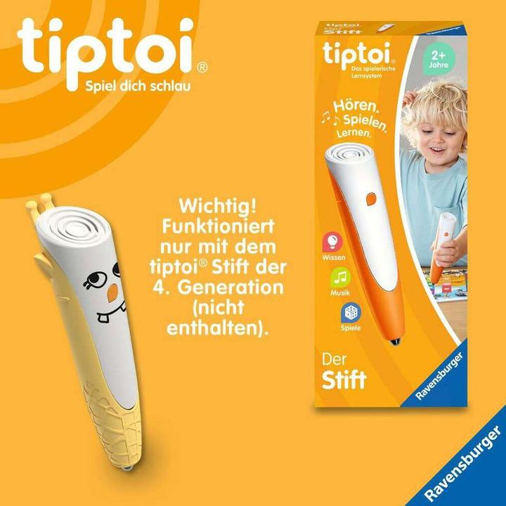 Actual product image tiptoi ® pen cover yellow (German)