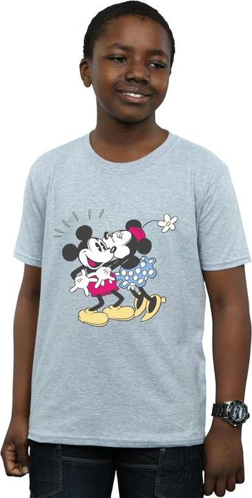 Actual product image Disney Boys Mickey And Minnie Mouse Kiss T-Shirt (140, 146)