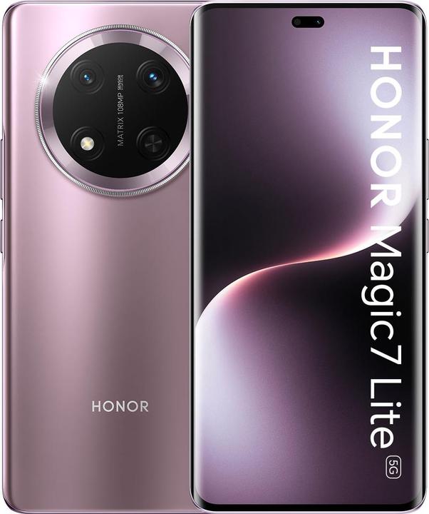Produktbild Honor Magic7 Lite (256 GB, Titanium Purple, 6.78", Dual SIM, 108 Mpx, 5G)