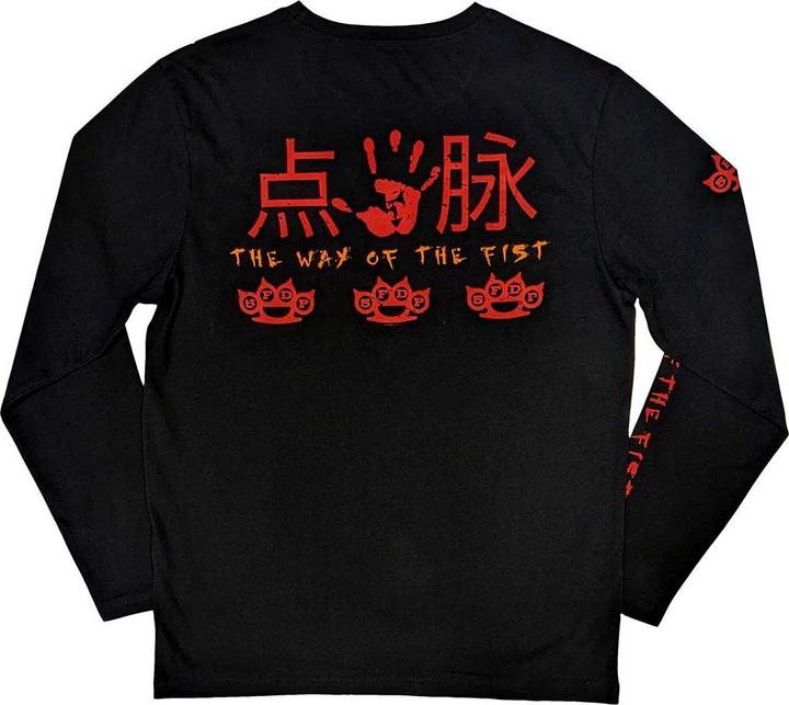 Actual product image Five Finger Death Punch Unisex Adult The Way Of The Fist Long-Sleeved T-Shirt (XXL)