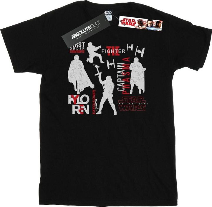 Actual product image Star Wars Mens The Last Jedi First Order Silhouettes T-Shirt (3XL)