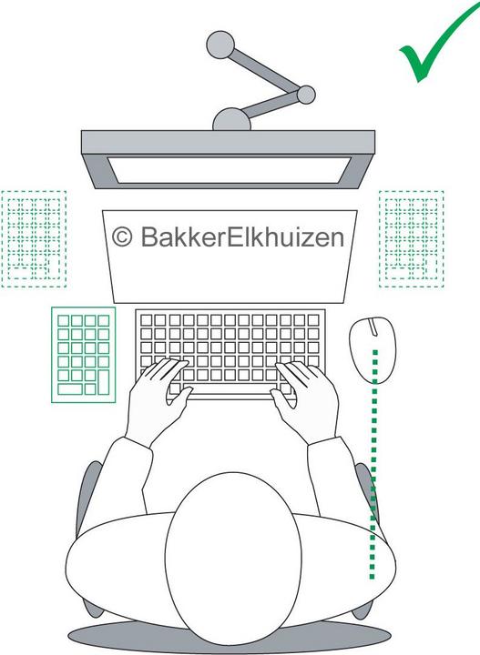 Produktbild Evoluent Goldtouch Tastatur USB Numerisch (DE, Kabelgebunden)