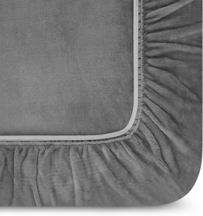 Actual product image Aspero Flannel fitted sheet PERPIGNAN - 2180 (140 x 200 cm)