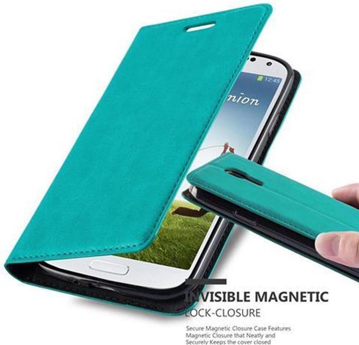 Actual product image Cadorabo Book Invisible Magnet Cover (Samsung Galaxy S4)
