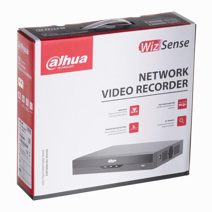 Produktbild Dahua WizSense NVR2108HS-I2 1U Black (Netzwerk Videorecorder (NVR))