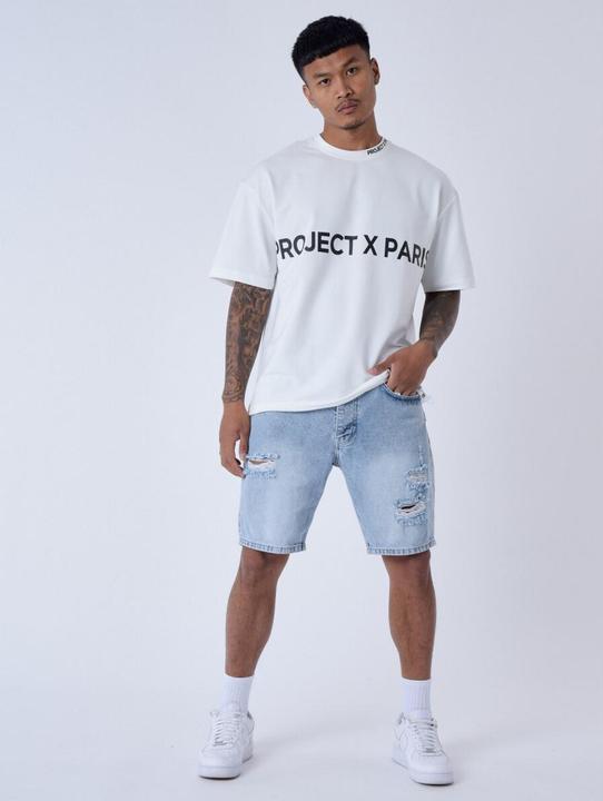 Produktbild Project X Paris shorts jeans zerrissene wirkung (32)