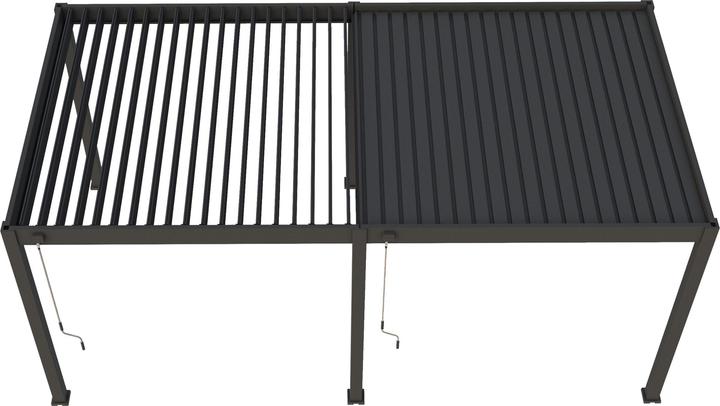 Immagine prodotto Ventaris Pergola Deluxe Plus 3x6m con tetto a doghe antracite (300 cm, 600 cm)