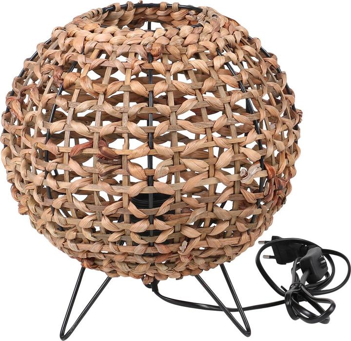 Actual product image Natura Punto Noble lamp made of water hyacinth and metal