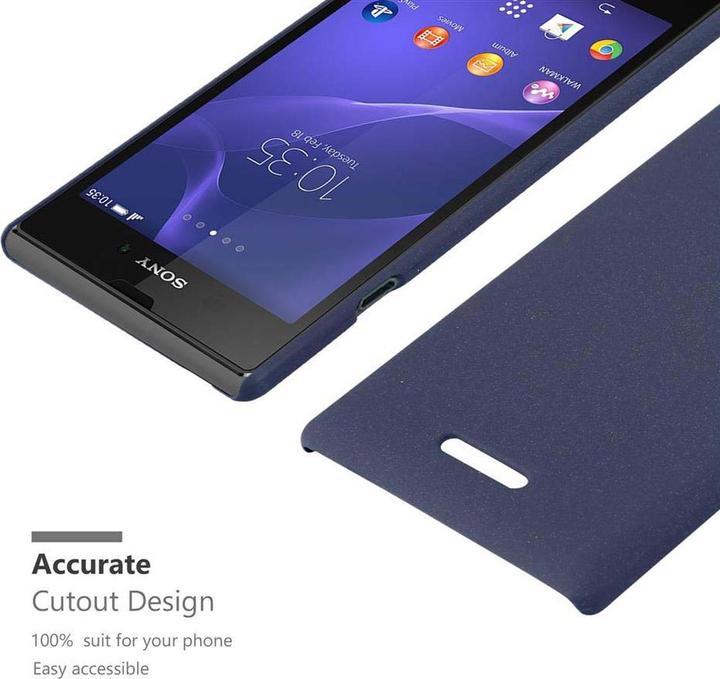 Productafbeelding Cadorabo Harde kaft Frosty Cover (Xperia T3)