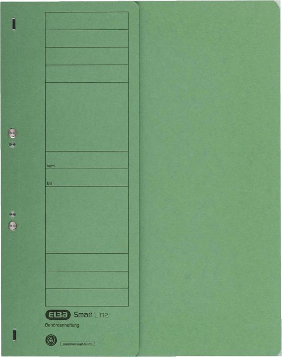 Image du produit Elba Farde à oeillets en carton, vert, reliure officielle demi-couverture avant, emballée par 50 pièces (A4, 50 x)