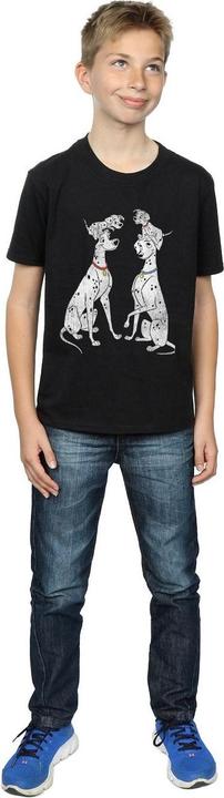 Actual product image Disney Boys 101 Dalmatians Classic Pongo And Perdita T-Shirt (116)