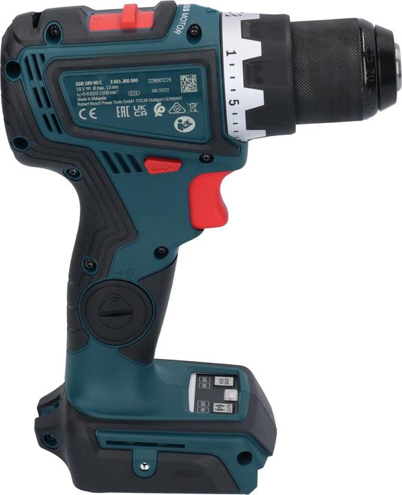 Actual product image Bosch Professional Bosch GSR 18V-90 C Professional Cordless Drill Driver 64 Nm 18V Brushless + L-Boxx Case - without (Rechargeable battery operated)