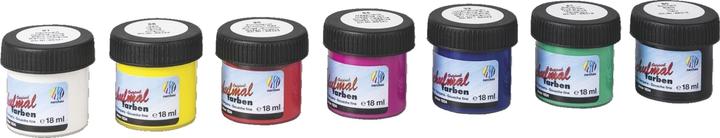 Actual product image Lacufa Lukas 108007 School Paints, 7 colours (18ml) (7 colours, 126 ml)