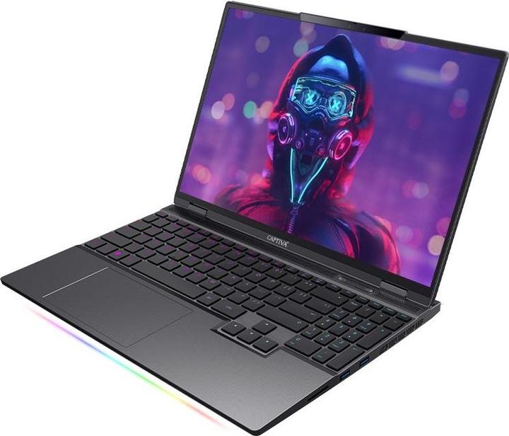 Actual product image Captiva High-end gaming R87-445CH Ryzen 7 8845HS Ryzen 7 GeForce RTX 4070 (15.30", AMD Ryzen 7 8845HS, 64 GB, 4000 GB, DE)