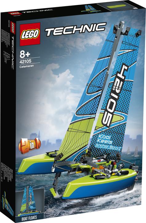 Immagine prodotto LEGO Tecnica: Catamarano (42105, LEGO Technic, LEGO DC)