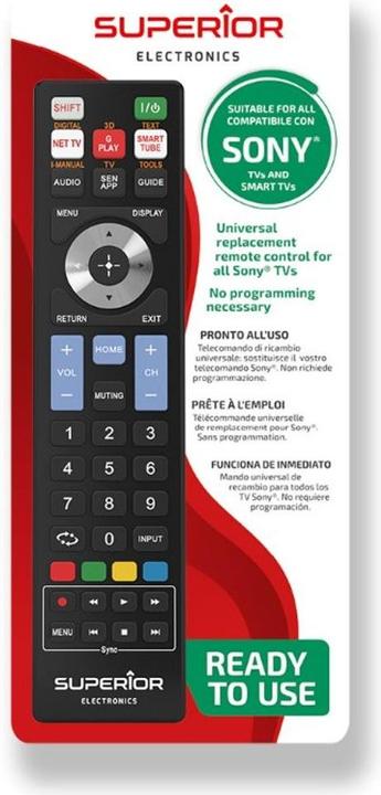 Actual product image Superior Universal Remote Control Sony (Universal remote control)