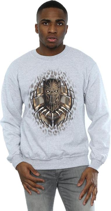 Image du produit Mens Black Panther Gold Killmonger Cotton Sweatshirt (L)
