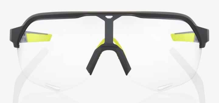 Actual product image 100% S2 (Soft tact cool grey, photochromic clear-smoke)