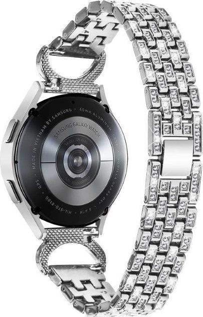 Produktbild MU Style GH Series Glitzersteine Metall Ersatz Armband (20 mm, Metalllegierung)