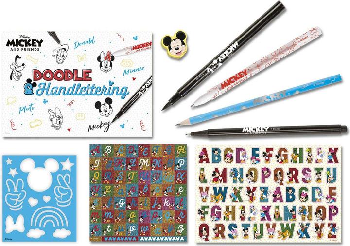 Actual product image Totum Mickey Mouse - Doodle & Handlettering Set