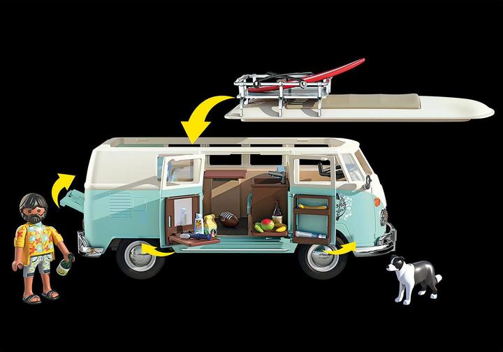 Produktbild Playmobil Volkswagen T1 Camping Bus - Special Edition (70826, Playmobil Volkswagen)