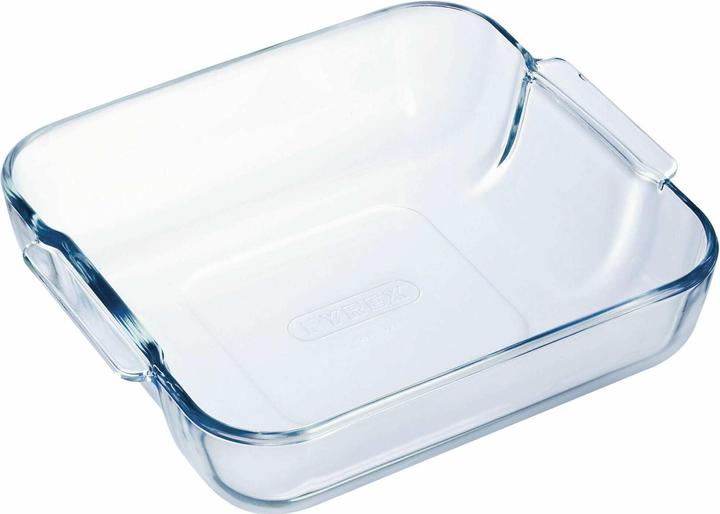 Pyrex Assiette carrée, 21x21cm