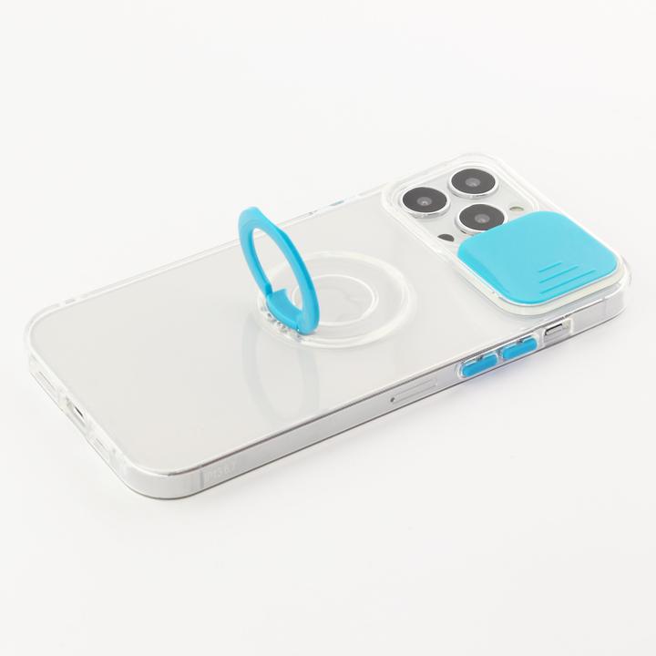 Immagine prodotto PhoneLook Cover con cursore della fotocamera e anello blu (Apple iPhone 14 Pro)