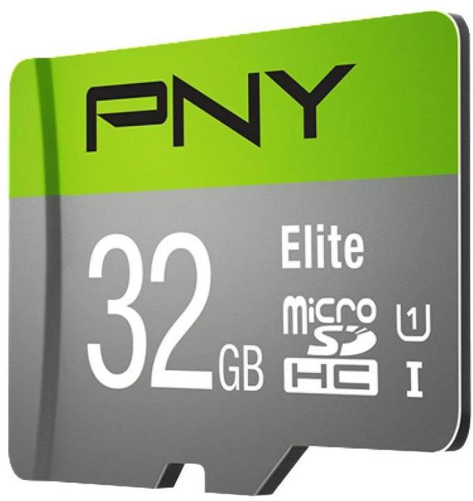 Actual product image PNY Elite (32 GB, microSDHC, U1, UHS-I)