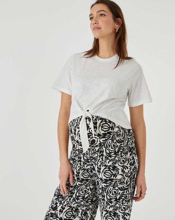 La Redoute Collections Umstandsshirt zum Binden
