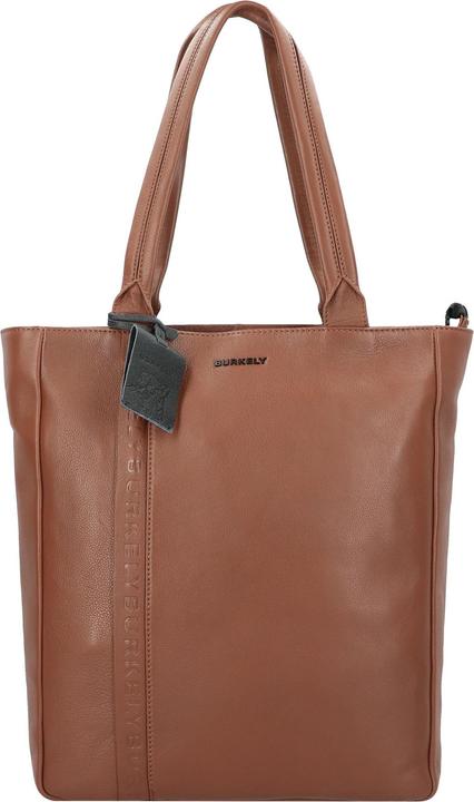 Burkely Bold Bobby Shopper Tasche Leder 32cm Laptopfach (11 l)