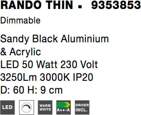 Produktbild Nova Luce Rando Thin (2864 lm)