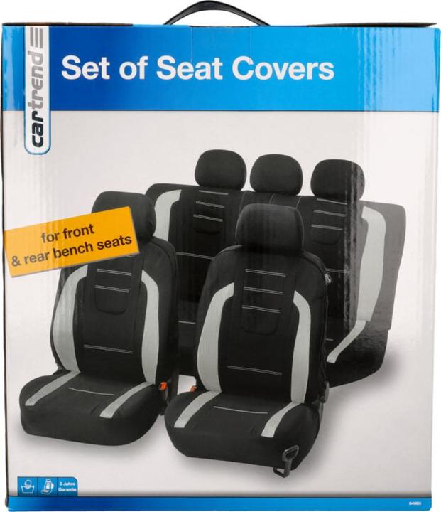 Actual product image Cartrend Seat cover set Fashion 14 pieces