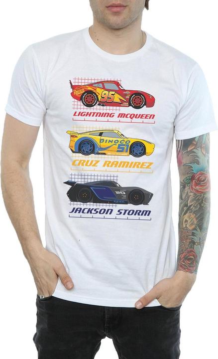 Immagine prodotto Cars Maglietta in cotone con profilo Racer (L)