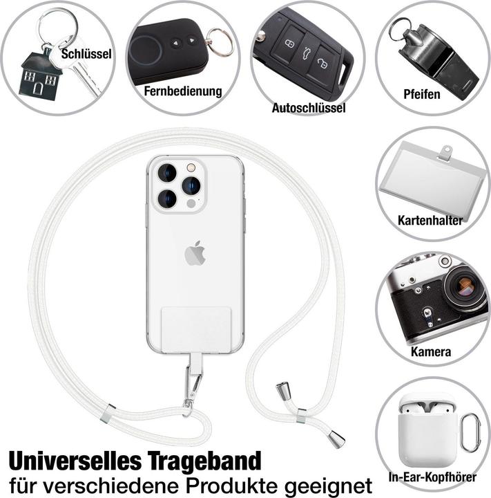 Produktbild Nalia Universal Handykette zum Umhängen mit Pad
